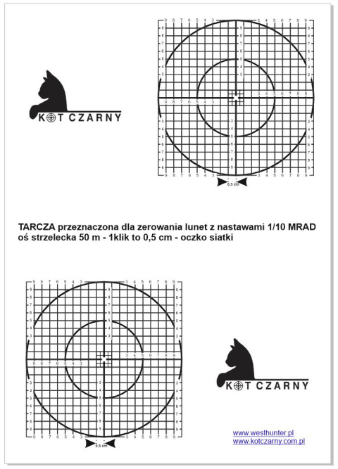 Tarcza kalibracyjna MIL 50 m - PDF gratis