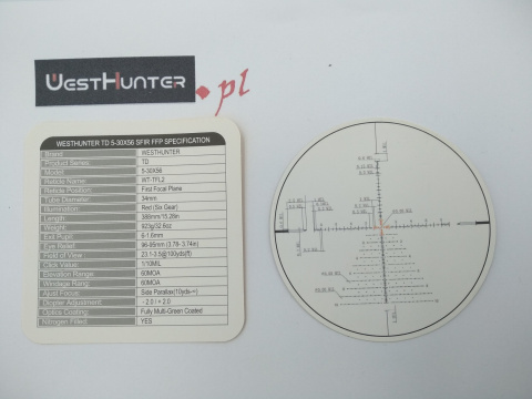 WestHunter TD 5-30x56 SFIR FFP WestHunter TD 5-30x56 SFIR FFP